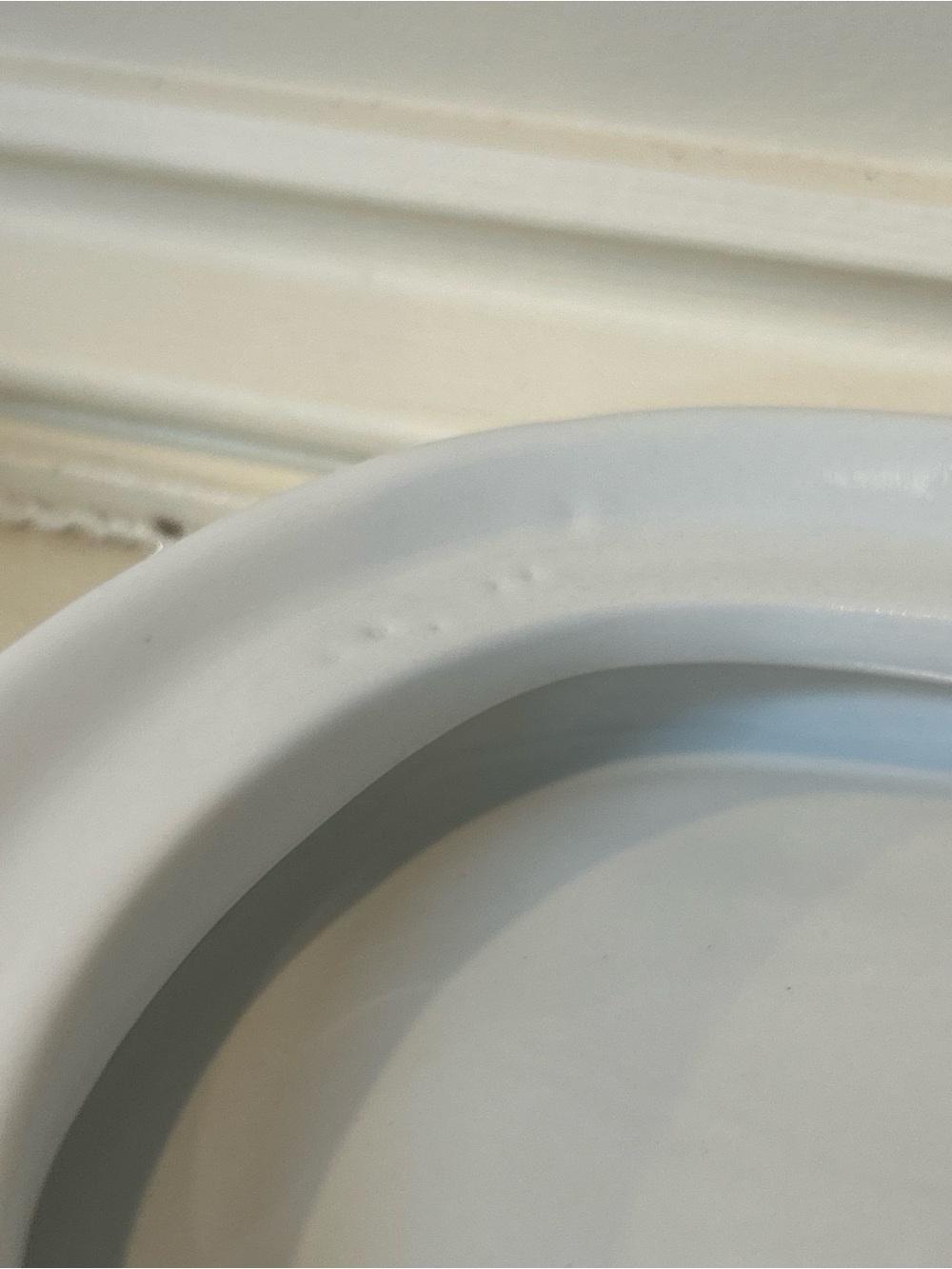 Ashland White Ceramic Bunny Butter Dish - Picture 13 of 16